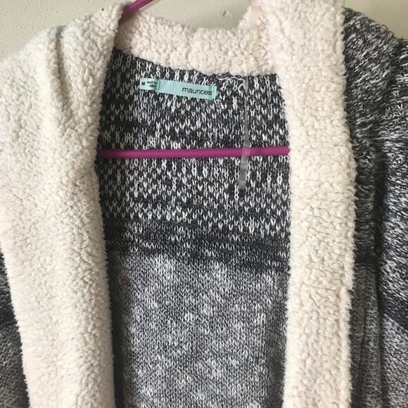 Long Grey Sweater - Size Medium - Picture 5 of 6